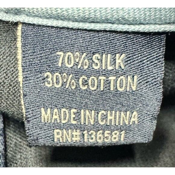 Nat Nast Men's Short Sleeve Blue Palm Tree Print Button Up Shirt - Size XL - Picture 4 of 4